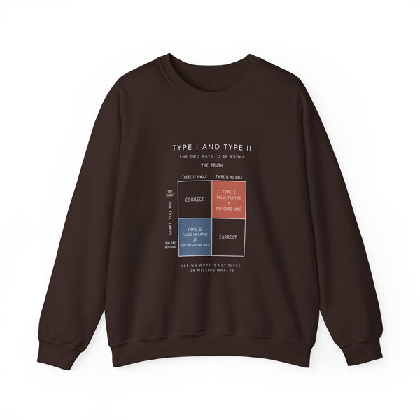 Type I And Type II Sweatshirt