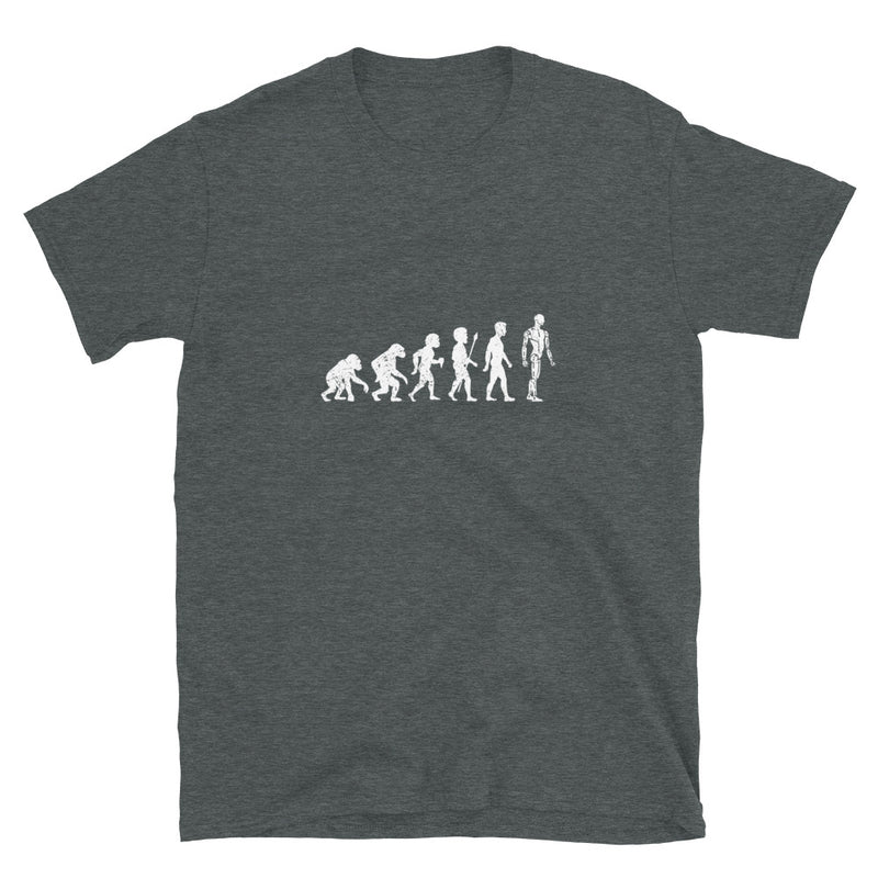 Evolution of Man to Machine - AI Robotics - Science Geek T-Shirt