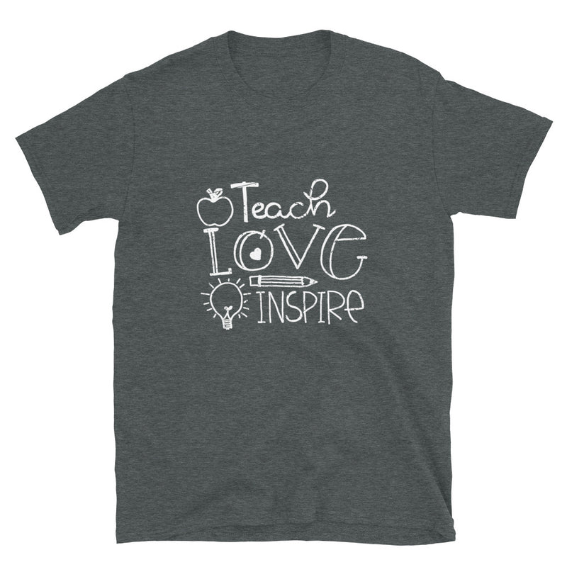 Teach Love Inspire - Geek Teacher T-Shirt