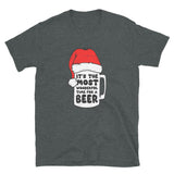 Most Wonderful Time for a Beer - Christmas Geek T-Shirt