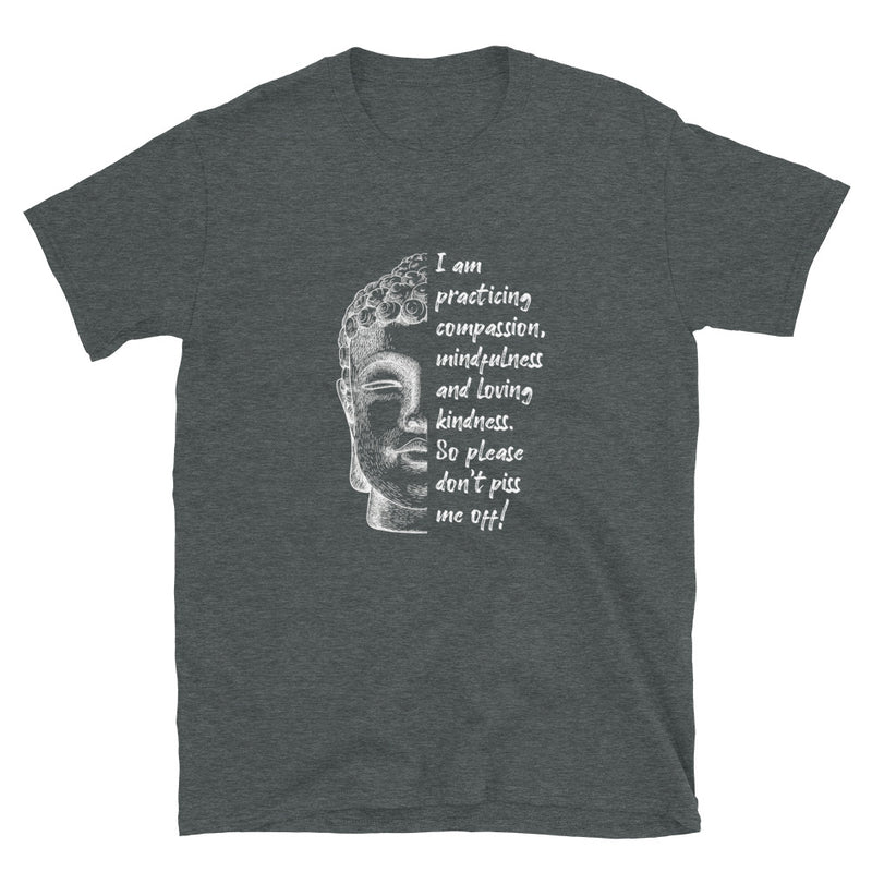 Mindful Yet Feisty Buddha Geek T-Shirt