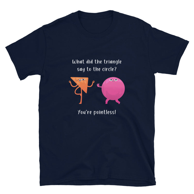 The Triangle And The Circle - Math Shirt