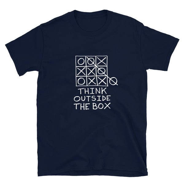 Think Outside the Box - Geek Nerd T-Shirt