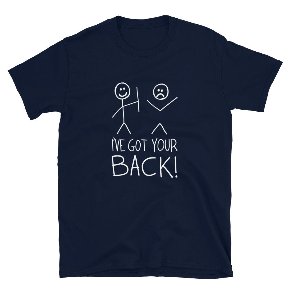 Fuel I ve Got Your Back Nerd Geek T Shirt Navy XL