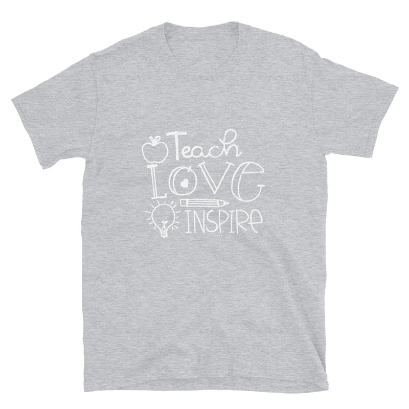 Teach Love Inspire - Geek Teacher T-Shirt