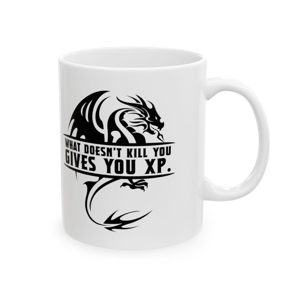 What Doesn't Kill You Gives You XP Mug right #Size_11oz