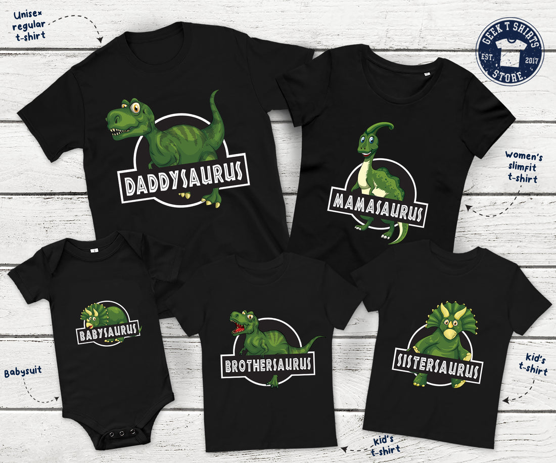 Dinosaur Matching Shirts