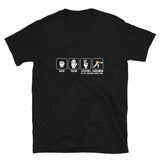 Rock Paper Scissors Hadouken - Video Gamer Shirt - Retro Gamer Shirt