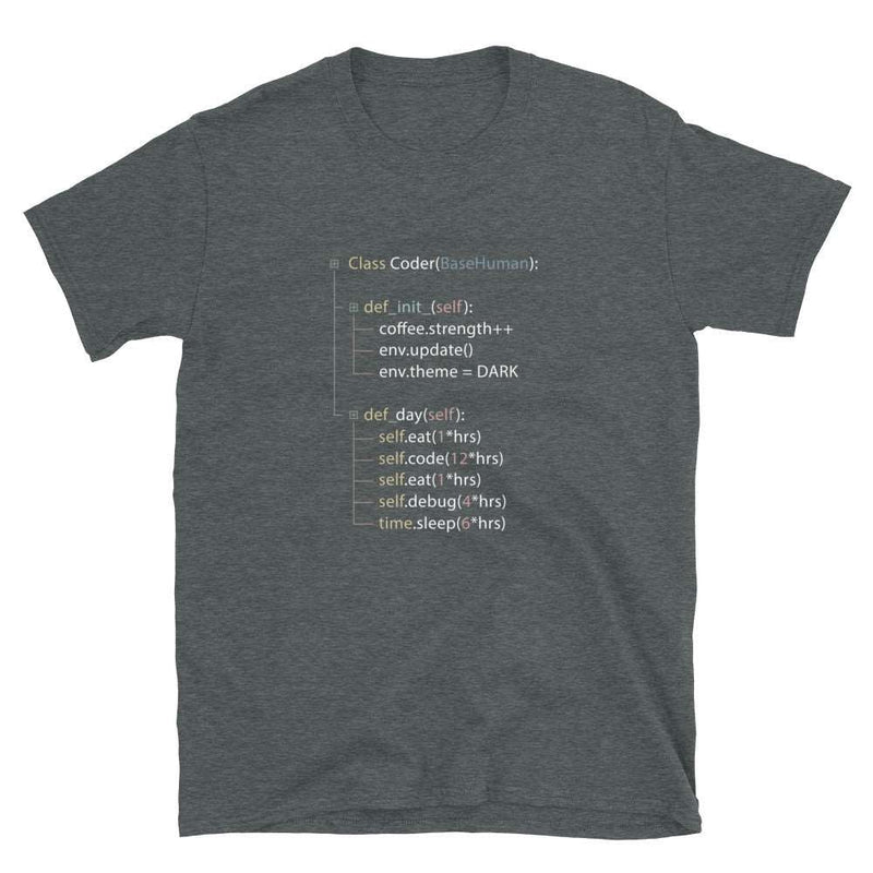 Funny Python Language Unisex Geek T-shirt