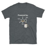 Powered By Caffeine Unisex Geek T-shirt