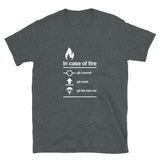 In Case Of Fire Git Commit - Coder Shirt - Nerd Shirt - Developer Shirt