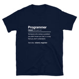 Programmer Noun Coding T-shirt - Nerd Shirt - IT Shirt - Developer Shirt