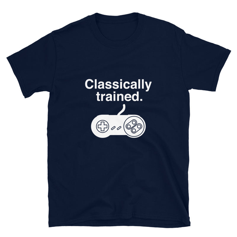 Classically Trained - Retro Video Gamer Shirt - Gaming Shirt