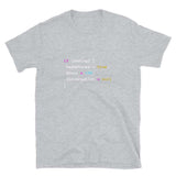 Coding With Headphones JavaScript Unisex Geek T-shirt