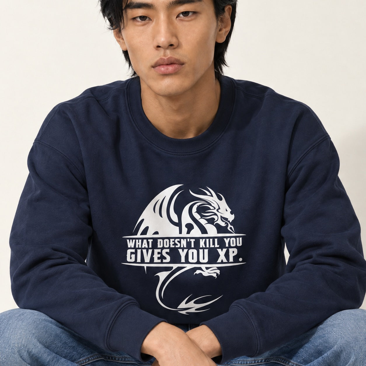 What Doesn't Kill You Gives You XP sweatshirt